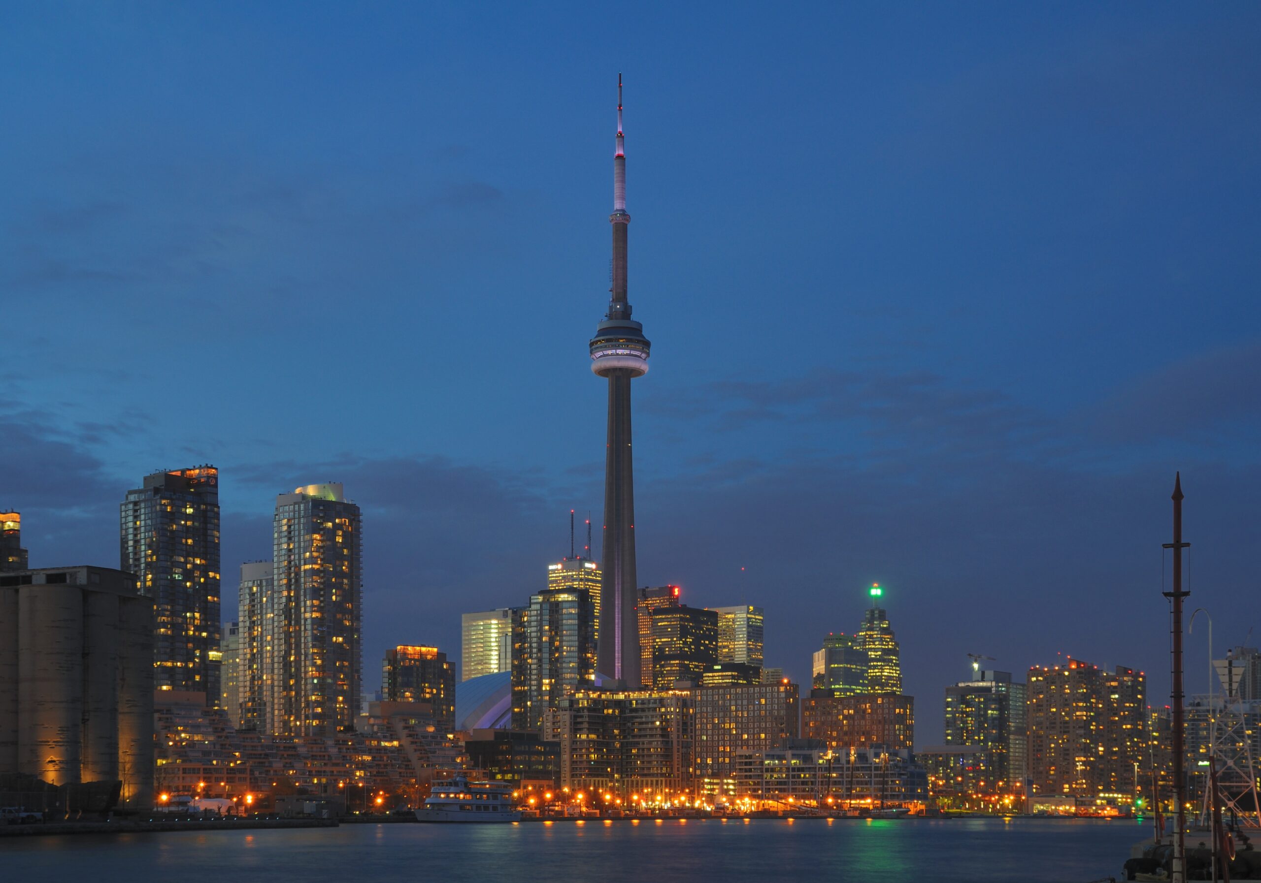 MM2H for Canadians guide — Toronto skyline at night, Canada