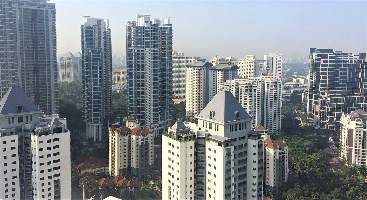 Mont Kiara condominiums in KL illustrating MM2H off-plan property purchases